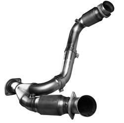 GM Trucks 1500 4.8L/5.3L 1999-2006 Kooks Catted Y-Pipe Connection Kit 3" thumbnail 2