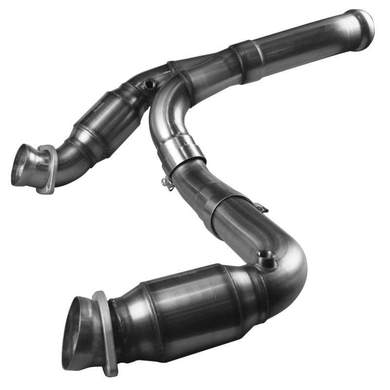 GM Trucks 1500 4.8L/5.3L 2009-2013 Kooks High Flow Catted Y-Pipe Connection Kit 3" thumbnail 2