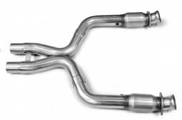 Mustang GT 4.6L 2011-2014 Catted X-Pipe Connection Kit 3" x 2-3/4"