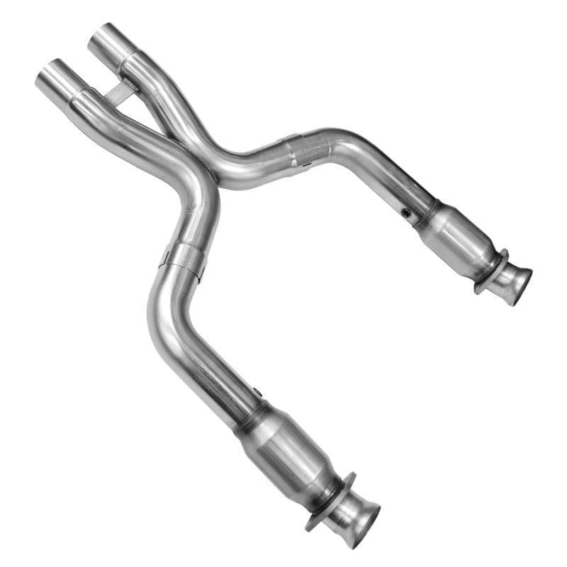 Mustang GT 4.6L 2011-2014 Catted X-Pipe Connection Kit 3" x 2-3/4" thumbnail 2