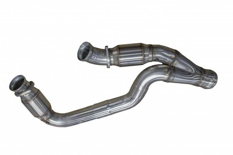 GM Trucks 1500 6.2L 2019+ Kooks High Flow Catted Y-Pipe Connection Kit 3" thumbnail 2