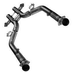 Mustang Boss 302 5.0L 2012-2013 Catted H-Pipe Connection Kit 3" x 2-3/4" thumbnail 3