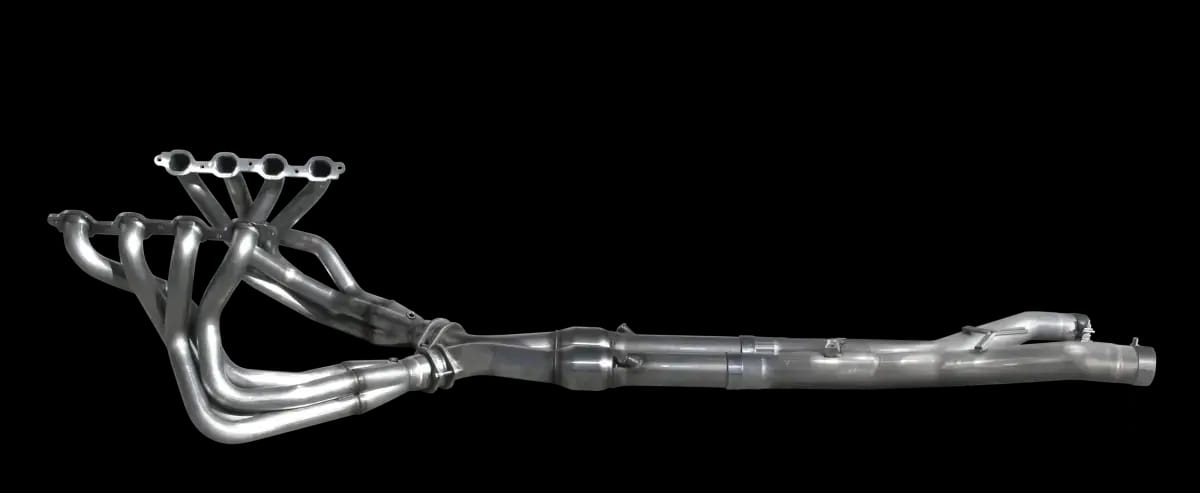 ARH Corvette C7/C7 Z06 LT1/LT4/LT5 2014-2019 1-7/8" x 3" Long Tube Headers With Catted X-Pipe