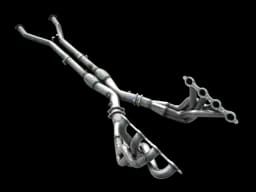 ARH Corvette C5 / C5 Z06 1997-2000 1-7/8" x 3" Long Tube Headers With Non Catted X-Pipe