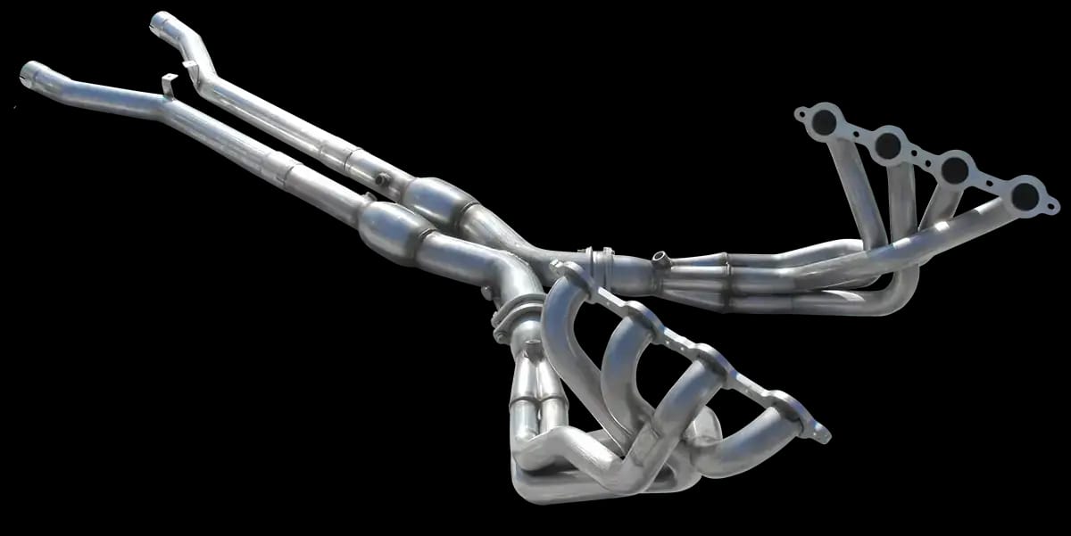 ARH Corvette C6 2005-2013 Long Tube Headers w/ Catted or Non-Catted X-Pipe