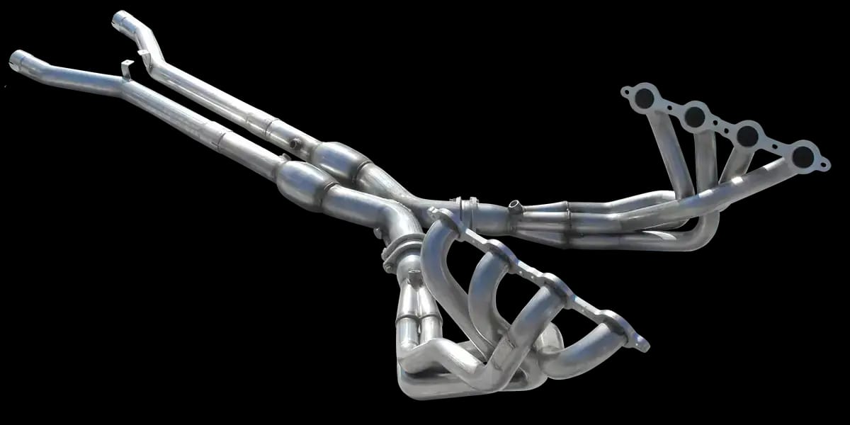 ARH Corvette C6 ZR1 2009–2013 Long Tube Headers W/ Catted or Non-Catted X-Pipe