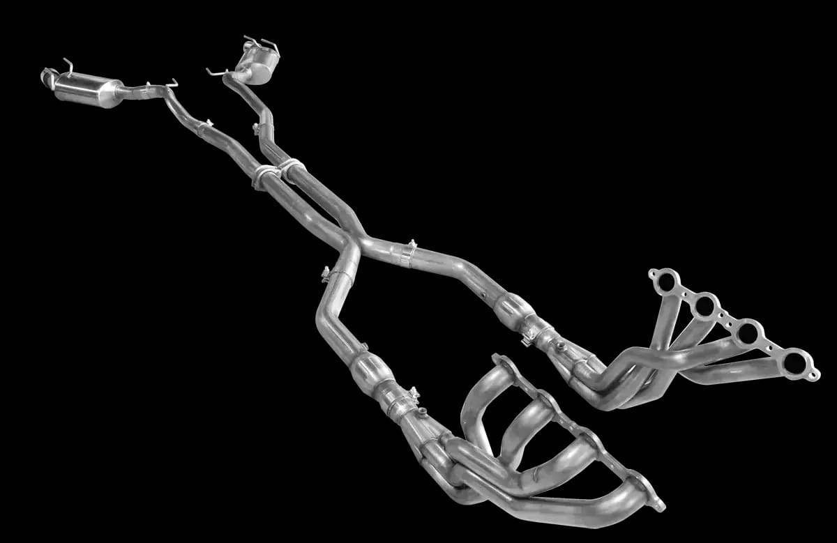 ARH Camaro 5th Gen V8 2010-2015 Long Tube Headers & Catted or Non-Catted Exhaust System & Dual-Exit Polished Cat-Back