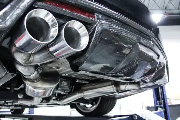 ARH Cadillac CTS-V 2016+ 3" x 3" Full Catback Exhaust With Stainless Steel Tips thumbnail 2