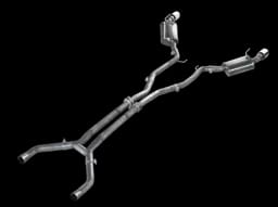 ARH Camaro 5th Gen V6 2010+ 3" x 3" Full Catback H-Pipe Exhaust System