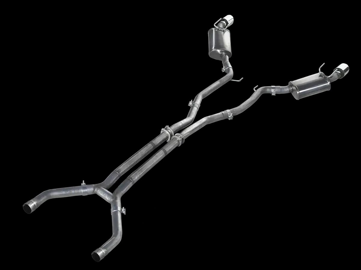 ARH Camaro 5th Gen V6 2010+ 3" x 3" Full Catback H-Pipe Exhaust System