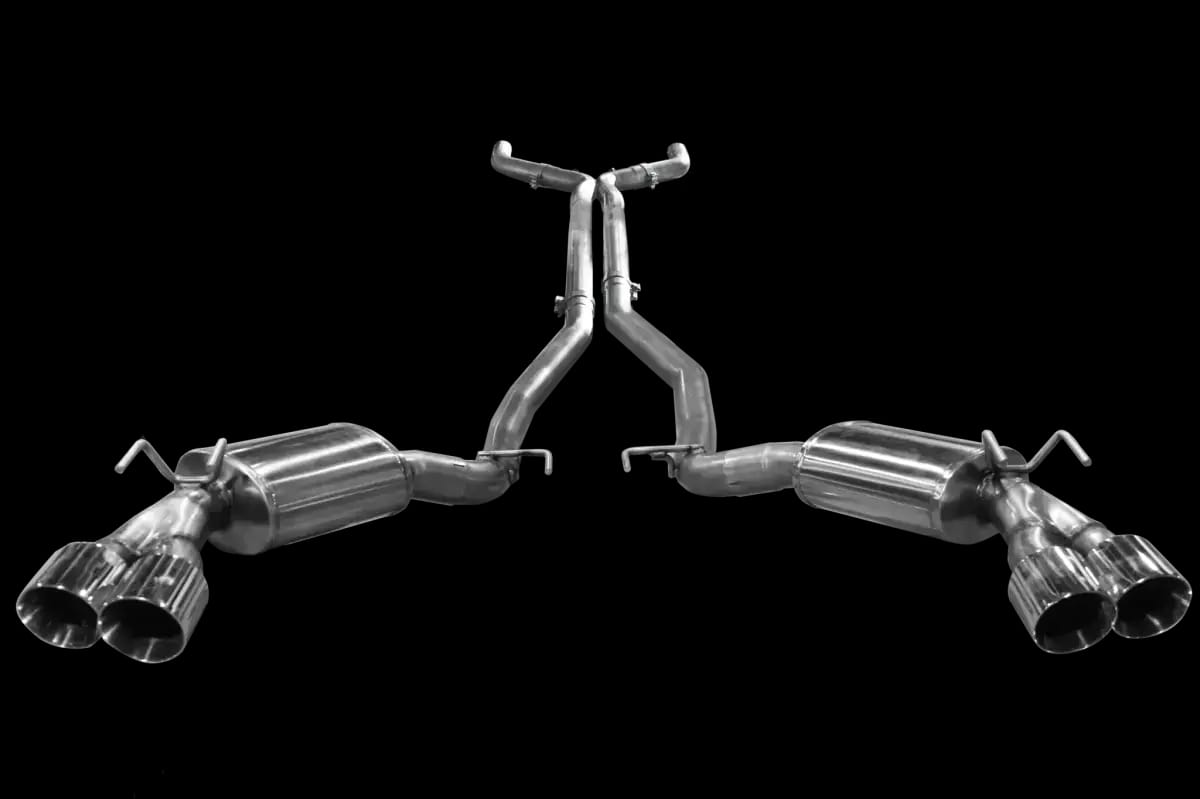 ARH Camaro ZL1/Z28/1LE 2012-2015 3" x 3" Polished Quad-Exit Catback Exhaust  thumbnail 2