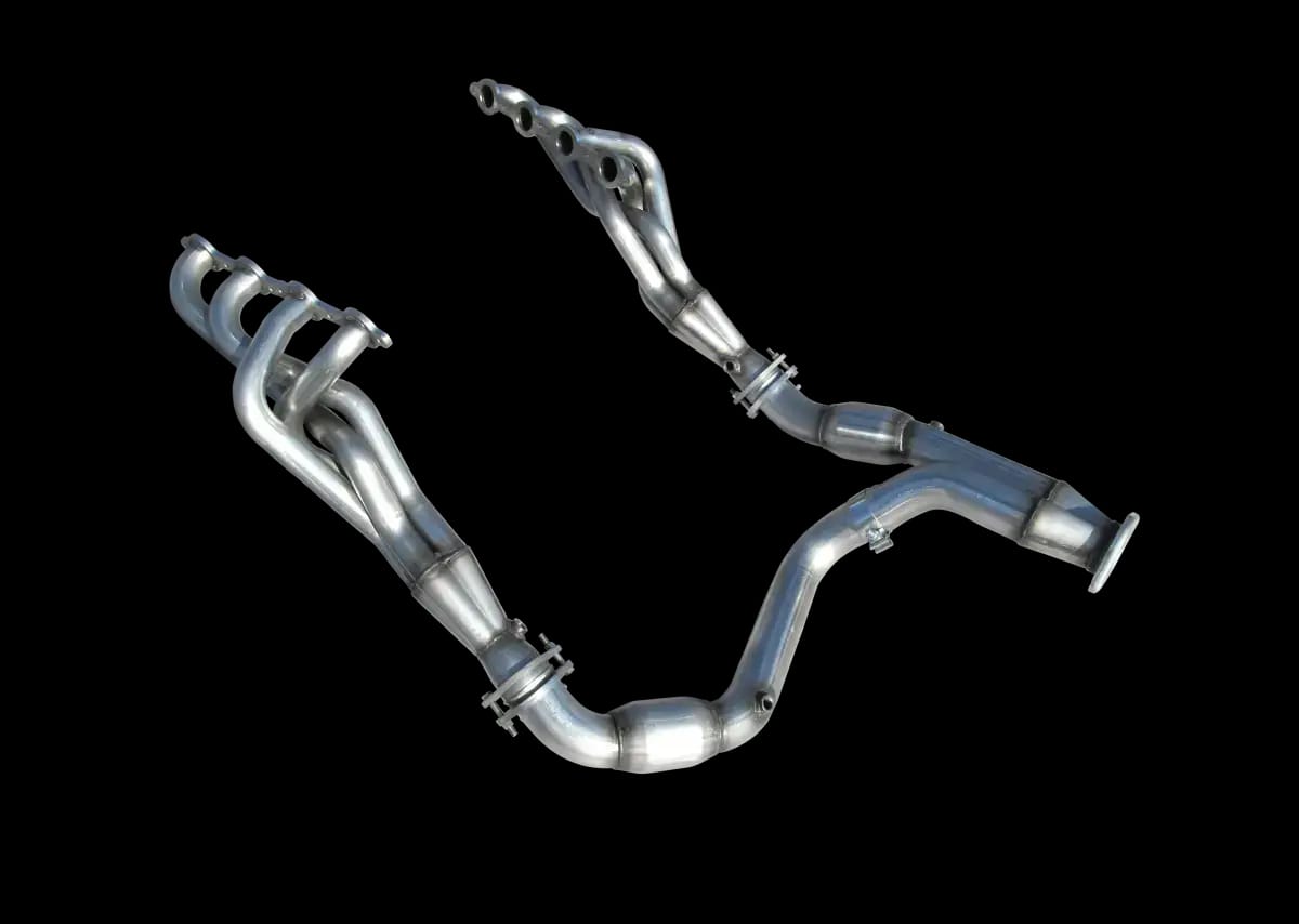ARH GM Truck 6.2L 2007-2008 1-3/4" x 3" Long Tube Headers & Catted Y-Pipe