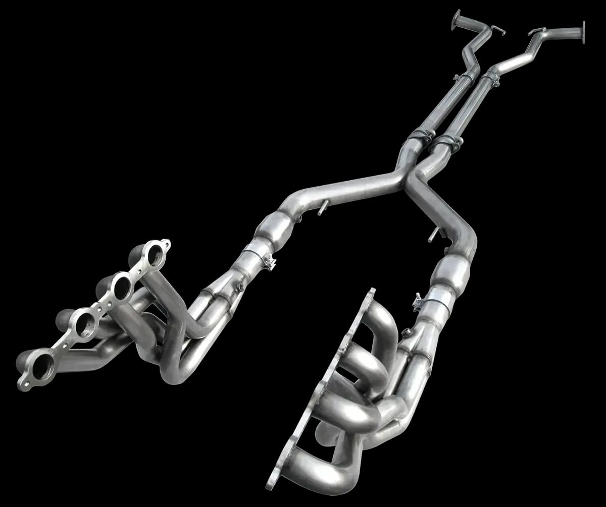 ARH Chevy Caprice 2011-2017 1-7/8" x 3" Long Tube Headers With Catted or Non-Catted X-Pipe