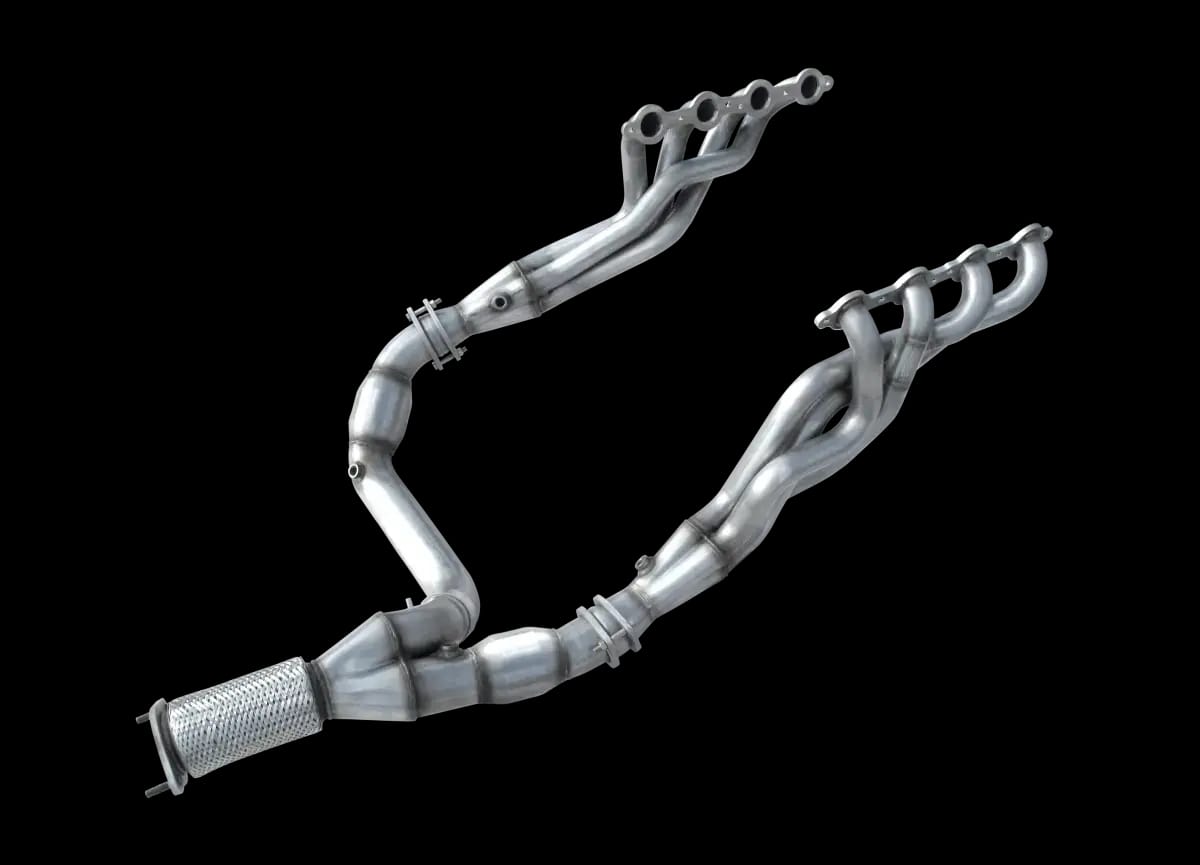 ARH GMC Trailblazer SS 2006-2009 1-3/4" x 3" Long Tube Headers & Catted Connection Pipes
