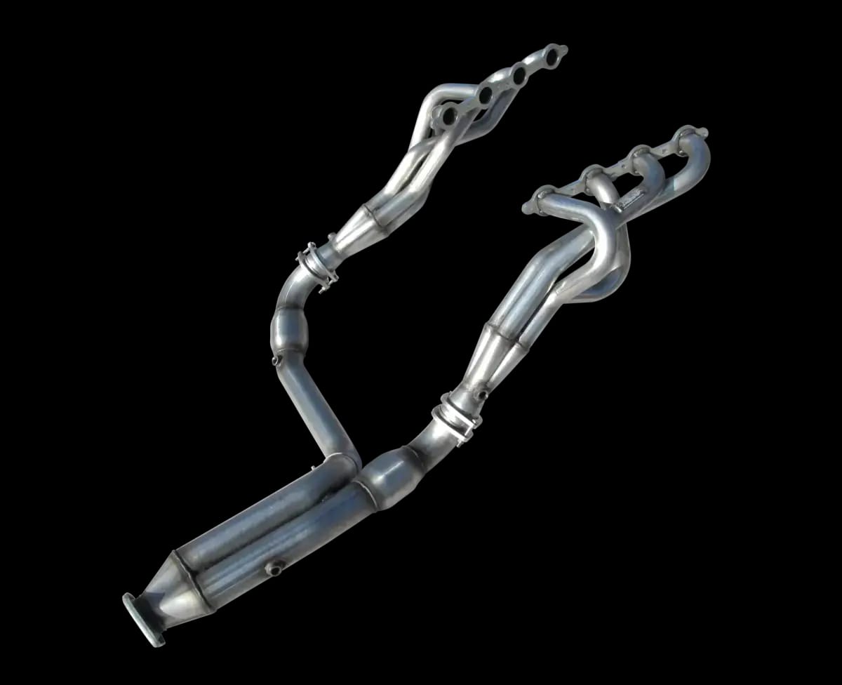 ARH GM Truck 4.8L & 5.3L 1999-2006 1-3/4" x 3" Long Tube Headers & Catted Y-Pipe