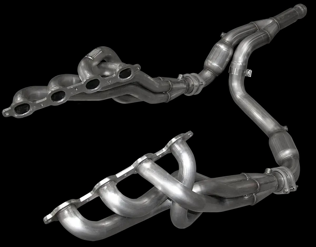 ARH GM Truck 5.3L 2014-2018 1-7/8" x 3" Long Tube Headers & Catted Y-Pipe