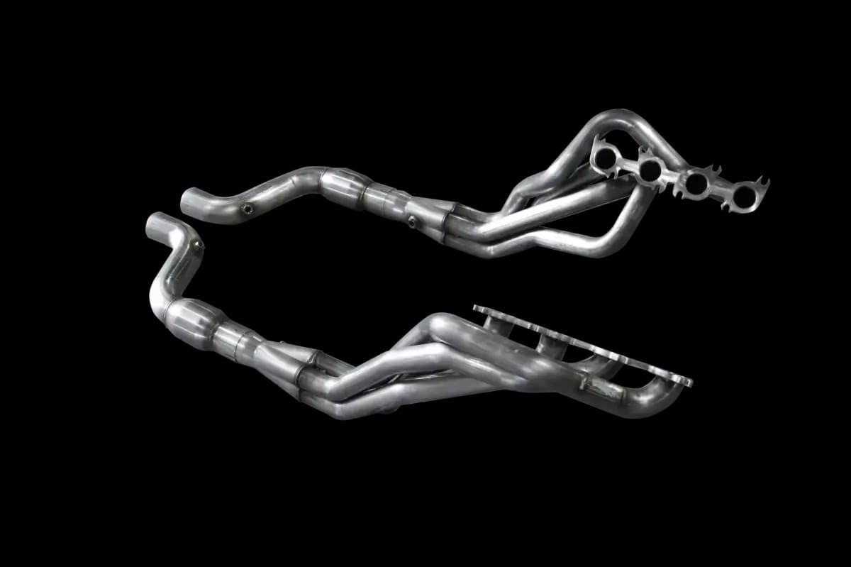 ARH Ford Mustang 5.0L 2018+ 1-7/8" x 3" Long Tube Headers With Non Catted Connection Pipes Direct Fit To Corsa