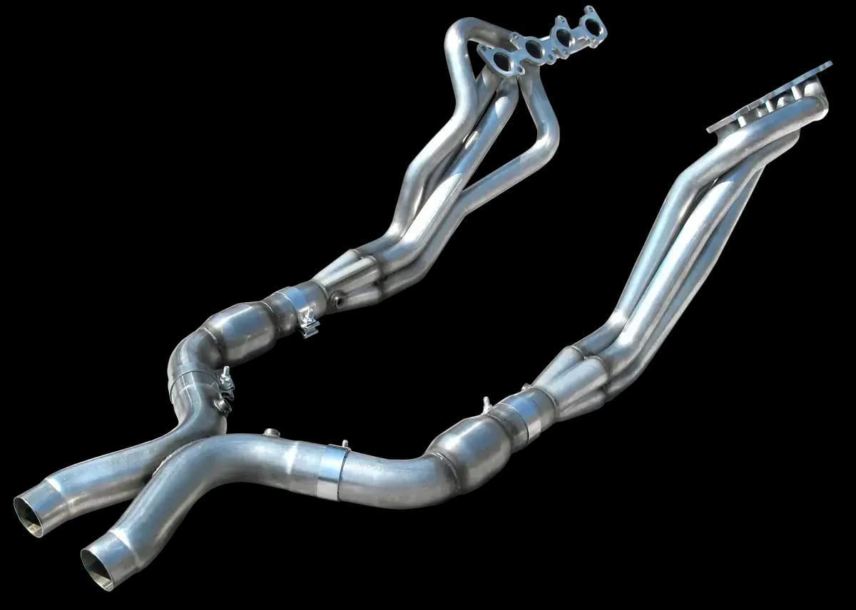 ARH Ford Mustang 5.0L 2011-2014 1-7/8" x 3" Long Tube Headers With Catted X-Pipe