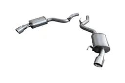 ARH Ford Mustang S550 2015-2017 2-1/2" x 2-1/2" Axle-back With Dual Stainless Steel Tips