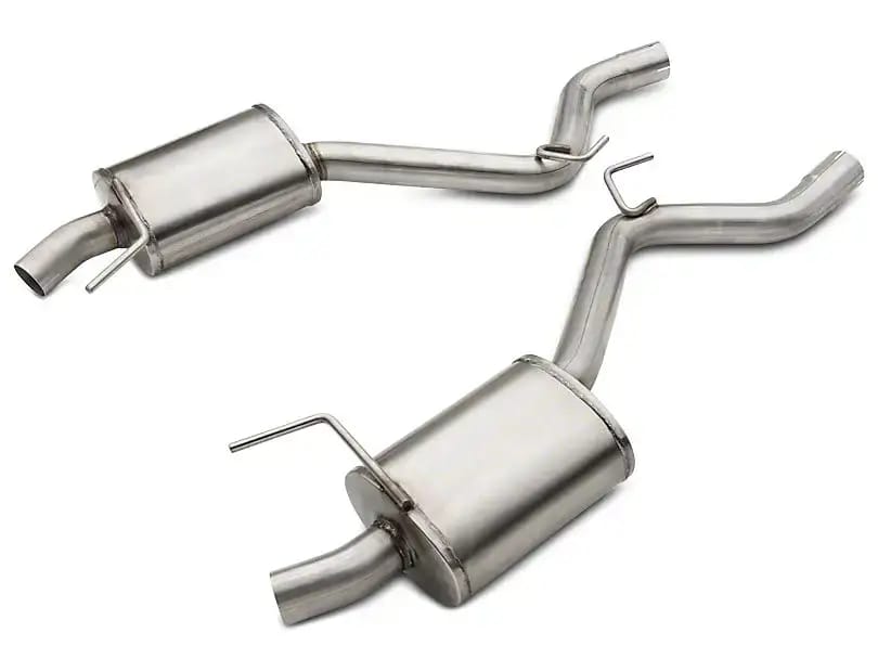 ARH Ford Mustang S550 2015-2017 2-1/2" x 2-1/2" Axle-back With Dual Stainless Steel Tips thumbnail 2