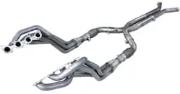 ARH Ford Mustang 5.0L 2018+ 1-7/8" x 3" Long Tube Headers With Catted X-Pipe