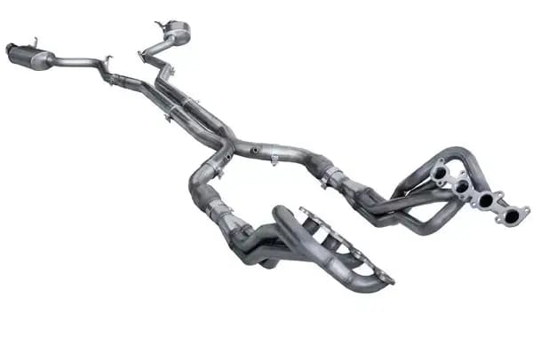 ARH Ford Mustang 5.0L 2015-2017 1-3/4" x 3" Long Tube Headers With Full Catted X-Pipe Exhaust System