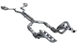 ARH Ford Mustang 5.0L 2018+ 1-3/4" x 3" Long Tube Headers With Full Catted X-Pipe Exhaust System