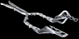 ARH Shelby GT500 Mustang 2020+ 2" x 3" Long Tube Headers With Non Catted X Pipe