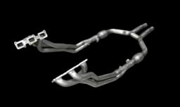 ARH Ford Mustang V6 2011-2014 1-3/4" x 2-1/2" Long Tube Headers & Non Catted H-Pipe