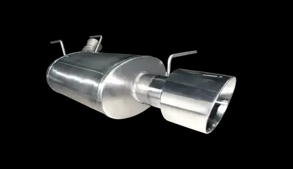 ARH Ford Mustang V6 2011-2014 2-1/2" x 2-1/2" Axle Back Mufflers thumbnail 2