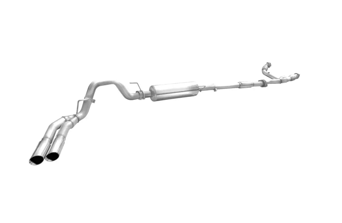 ARH Ford Raptor 6.2L 2011+ 1-3/4" x 3" Long Tube Headers & Full Catted Exhaust With Stainless Steel Tips thumbnail 2