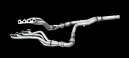 ARH Ford Raptor 6.2L 2011+ 1-3/4" x 3" Long Tube Headers & Catted Y-Pipe