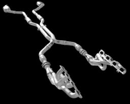 ARH Dodge Demon/Redeye Challenger 2018 Long Tube Headers With Catted or Non Catted X-Pipe & Dual Exit Polished Catback