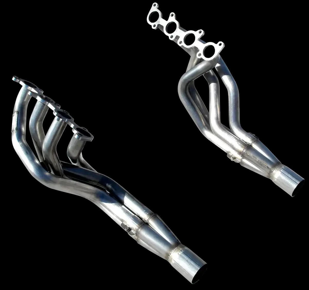 ARH Ford Mustang Foxbody Coyote Swap 1979-1993 1-7/8" x 3" Long Tube Headers & Non Catted Connection Pipes