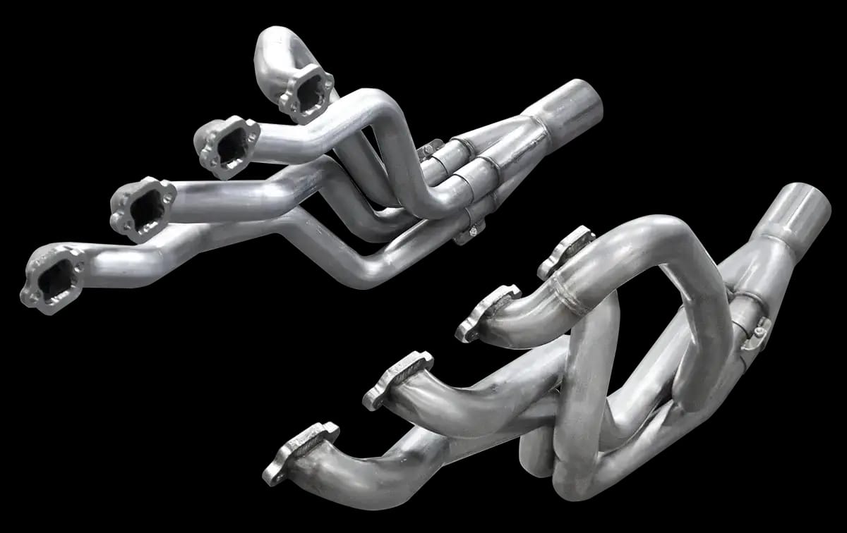 ARH Ford Mustang 289/302 1964-1968 1-3/4" x 2-1/2" Long Tube Headers With Connection Pipes