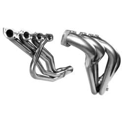 Ford Mustang 1979-1993 / Mercury Capri 1979-1986 Kooks Long Tube Headers Inline "Stock" Bolt Pattern w/ Adapter Plates 351 SBF Foxbody 1-7/8" X 3-1/2" (9.5 Deck)