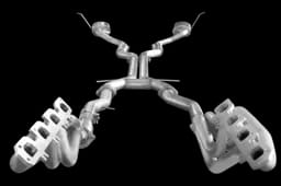 ARH Dodge Durango 5.7L 2011+ 1-3/4" x 3" Long Tube Headers & Full Catted H-Pipes With Dual Stainless Steel Tips