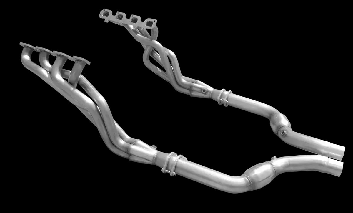 ARH Chrysler 300 5.7L 2005-2008 Square Port 1-3/4" x 3" Long Tube Headers & Catted Connection Pipes