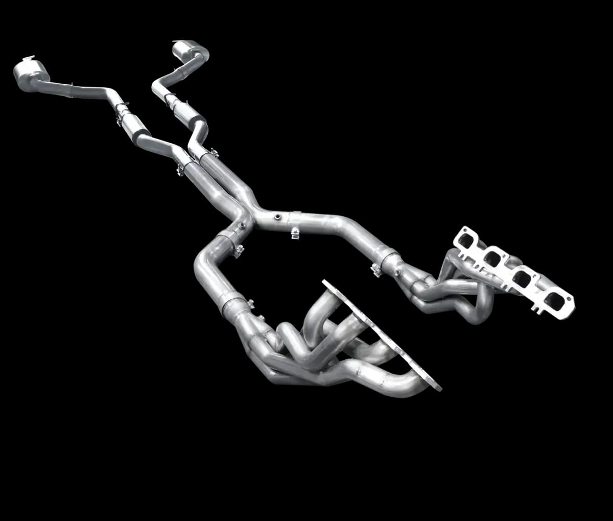 ARH Chrysler 300 5.7L 2013-2014 2" x 3-1/2" Race Long Tube Headers & Full Race X-Pipe With Dual Stainless Steel Tips