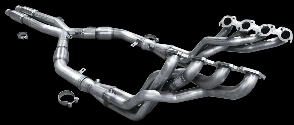 ARH BMW E90/E92 M3 2007-2013 1-3/4" x 3" Long Tube Headers & Catted X Pipes