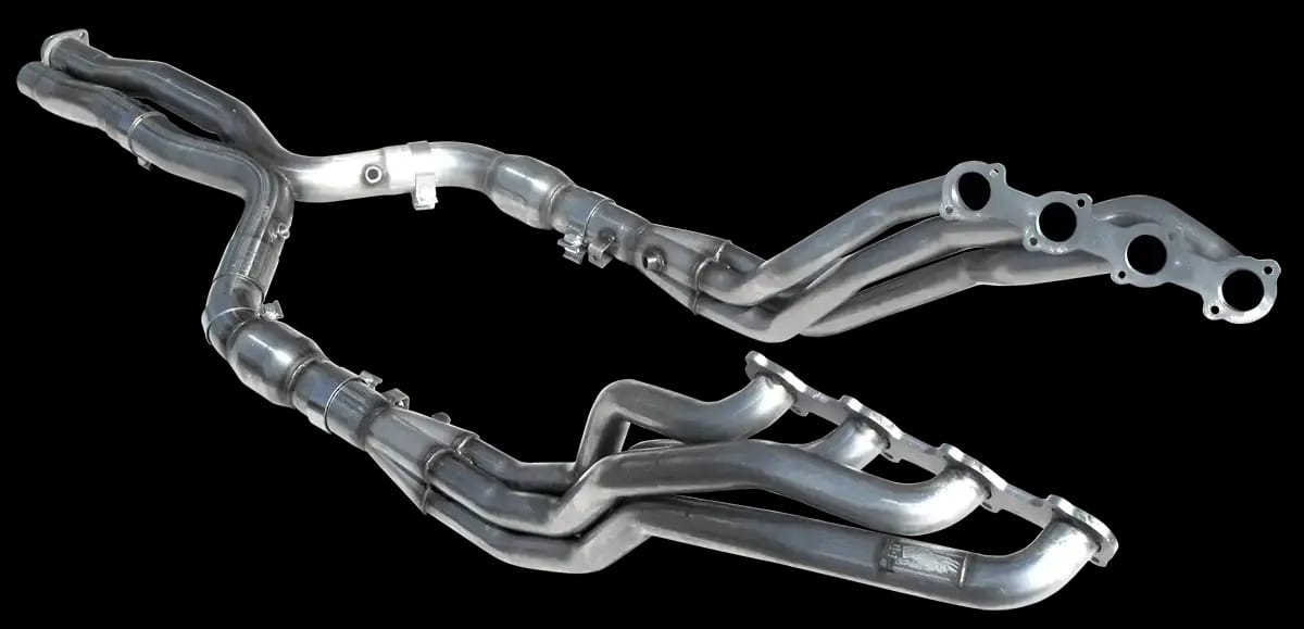 ARH Mercedes E55 AMG 2003-2006 1-7/8" x 3" Long Tube Headers & Non Catted X-Pipe