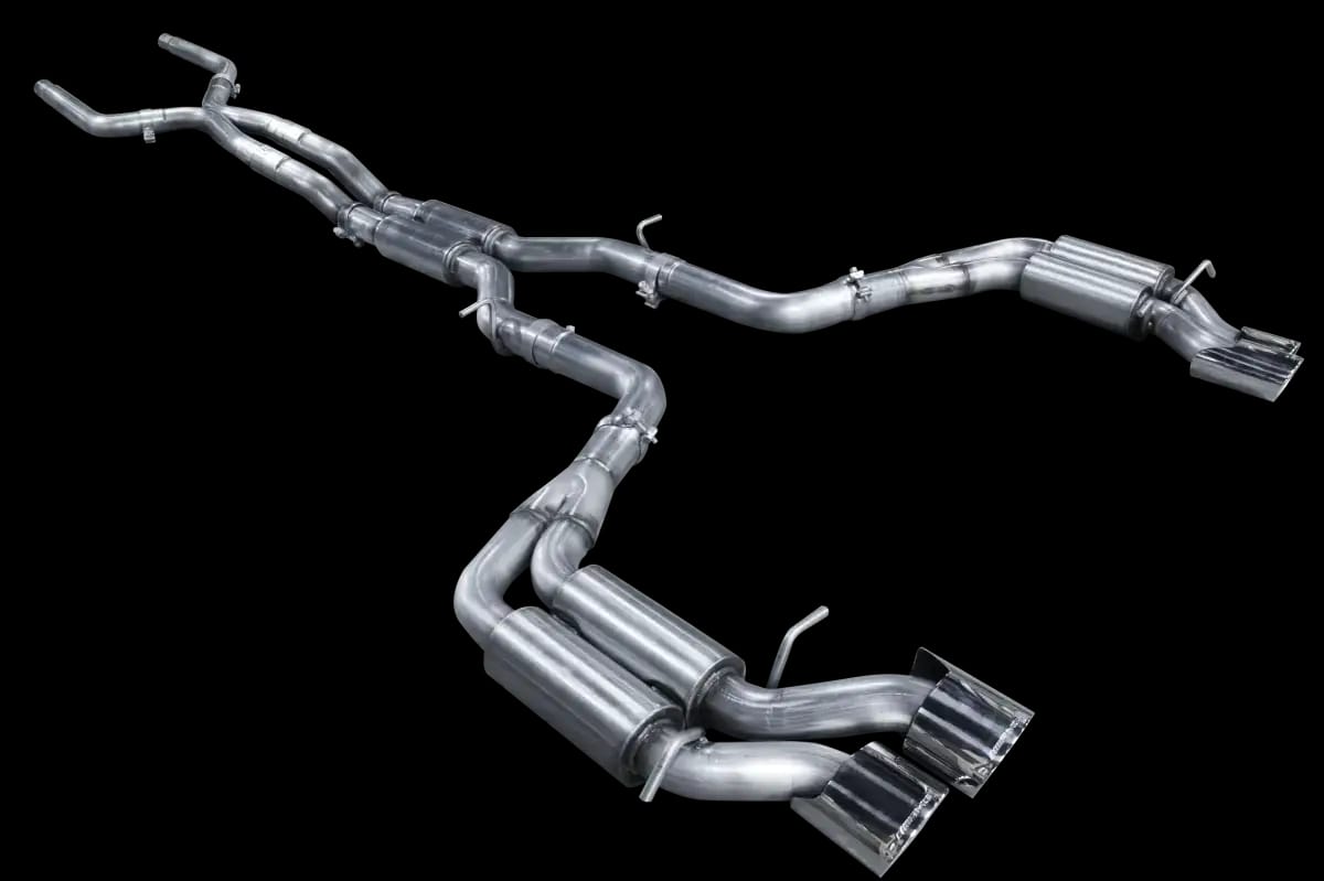 ARH Mercedes C63 2008-2015 Catback With Quad Stainless Steel Tips