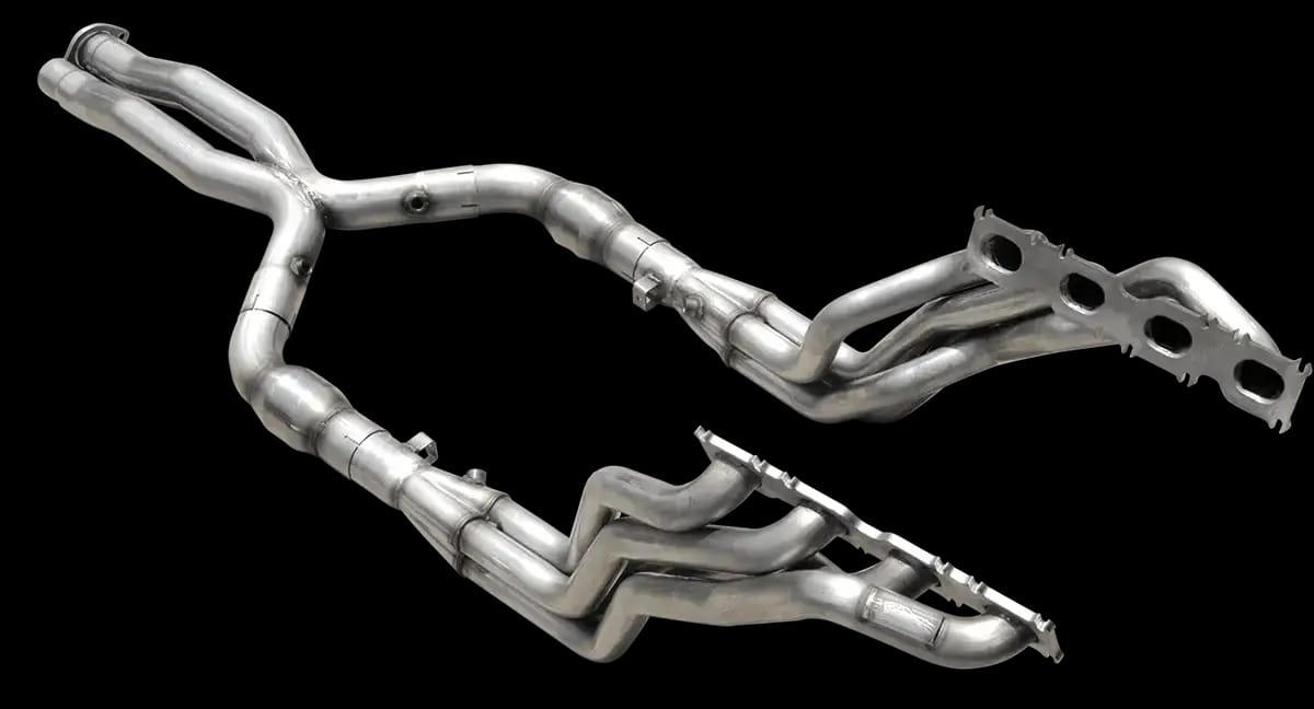 ARH Mercedes E63 2007-2009 1-7/8" x 3" Long Tube Headers & Catted X-Pipe 