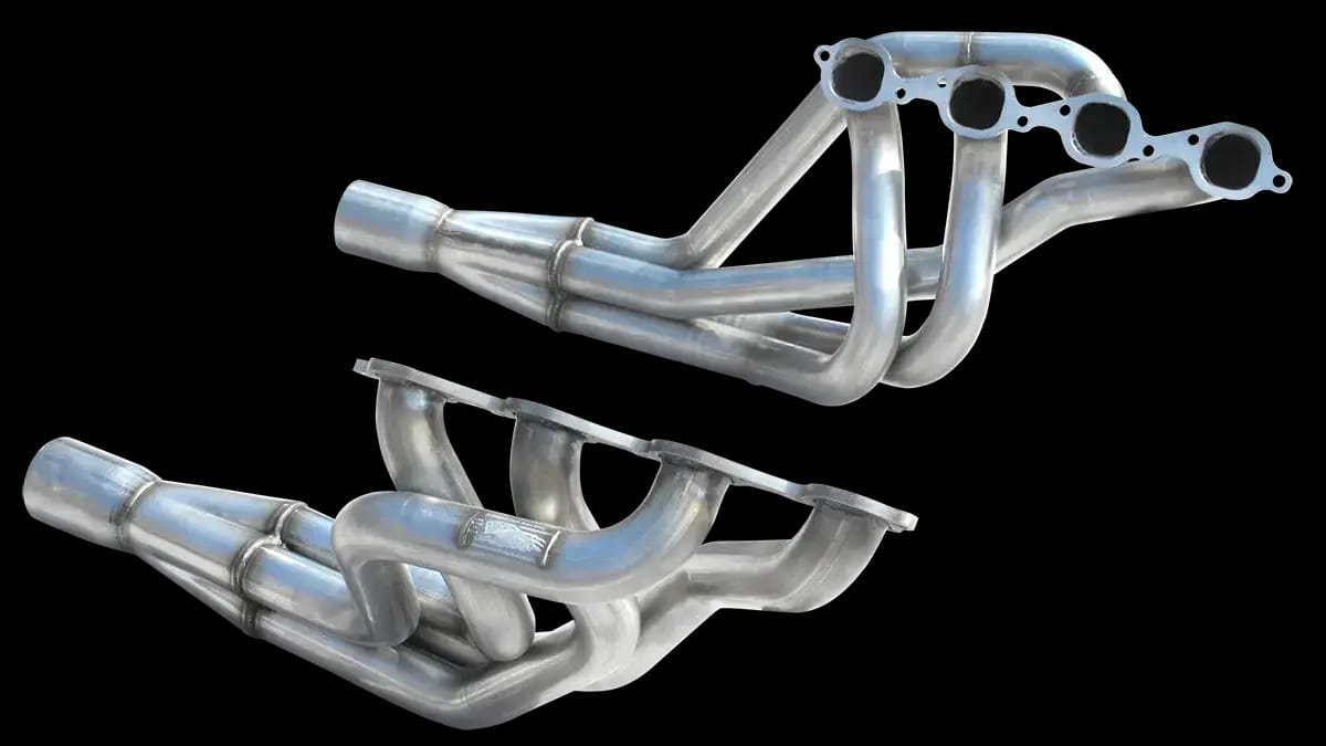 ARH Chevy Monte Carlo SS 454 1970-1972 2" x 3" Long Tube Headers & Connection Pipes