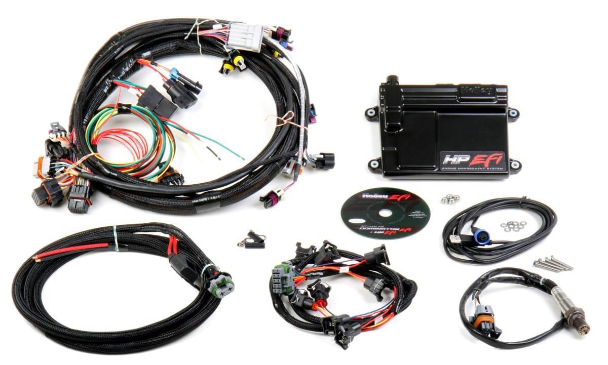 Holley HP EFI ECU and Harness Kit for LS1 LS6 24x with EV1 Connectors - Bosch O2 Sensor thumbnail 2