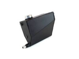 Aluminum Expansion / Fill Tank Vortech & Paxton S/C 05-17 Mustang - Black Powdercoated