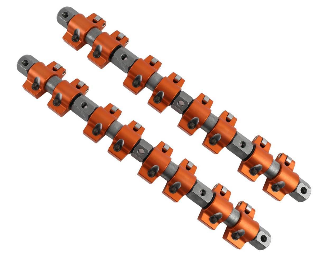 Harland Sharp Big Block Mopar Shaft Mount Roller Rocker Arms, 1.6 Ratio, for TFS Powerport Heads and Edelbrock RPM