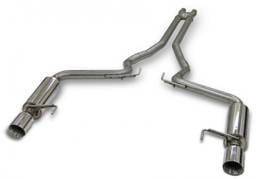 Bassani Ford Mustang 2018-2019 5.0L 3" X-Midpipe With Dual Stainless Steel Tips Cat Back Exhaust
