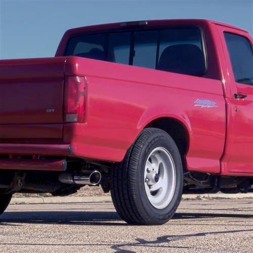 Bassani Ford F-150 Lightning 1993-1995 351W 2-1/2" Cat Back With Single Stainless Steel Tip thumbnail 2