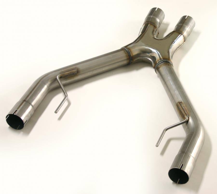 Bassani Ford Mustang 2005-2009 4.6L 3V 2-1/2" Cated X-Pipe